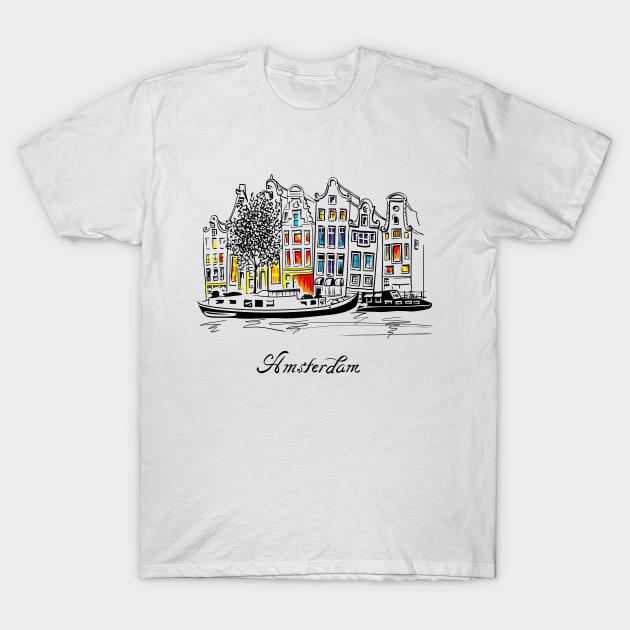 Amsterdam T-Shirt by kavalenkava